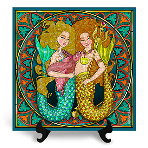 Delírio Tropical (Azulejo Quadrado)