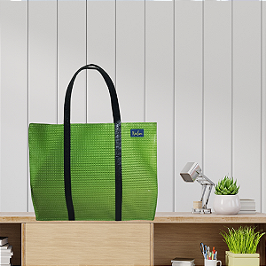 Ecobag Medium Abacate & Alça Black