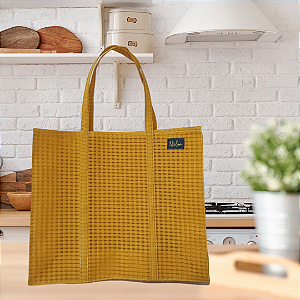 Ecobag Medium Amarelo Ouro