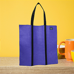 Ecobag Big Violeta & Alça Black