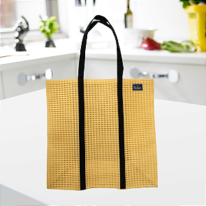 Ecobag Big Amarelo & Alça Black