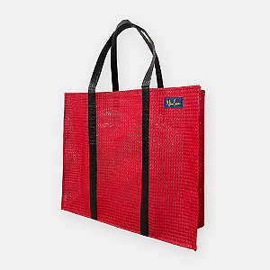 Ecobag Big Vermelha & Alça Black