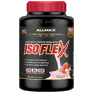 IsoFlex Whey Protein Isolado 2,2kg Morango Allmax Nutrition