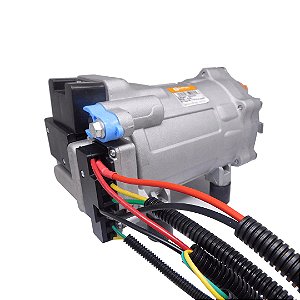 COMPRESSOR AR CONDICIONADO AUTOMOTIVO ELÉTRICO 24V C/ MÓDULO