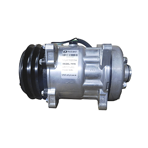 COMPRESSOR UNIVERSAL 7H15 4862 FLEX 24V 2A 8 ORELHAS 125MM