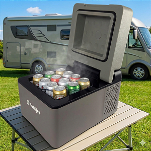 GELADEIRA PORTÁTIL THERMO JET 12L QUADRIVOLT 12/24V 110/220V