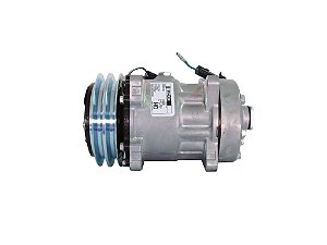 COMPRESSOR SANDEN ORIGINAL 7H15 12V 2A Ø132MM OEM:SD4434