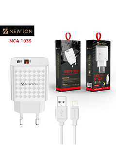 Carregador turbo USB iPhone lightning - NCA-103S