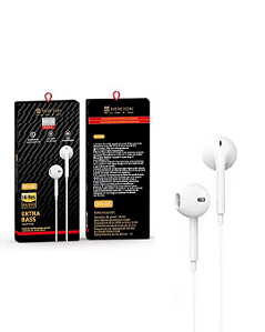 FONE EARBUD COM FIO - NFN-006
