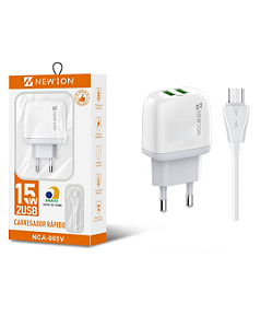 Carregador USB V8 - NCA-005V