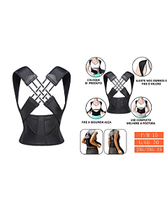 Colete postural para coluna - NEW-280