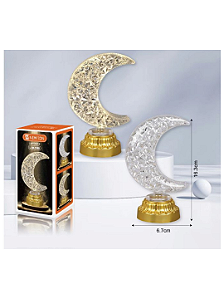 Lâmpada de mesa lua cristal - LUM-7060