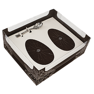 CX ENCANTO CACAU 2X150G COR BEGE