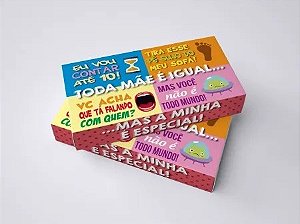 CAIXA 06 DOCES FRASES MÃE