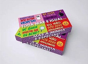 CAIXA 06 DOCES FRASES MÃE