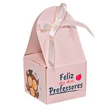 CAIXA PARA 01 DOCE OBRIGADO PROFESSOR