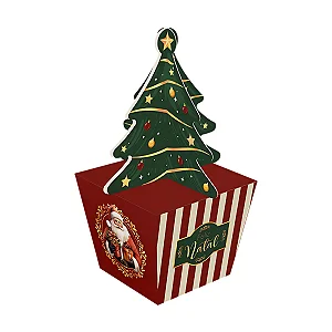 CAIXA POP UP FELIZ NATAL ARVORE