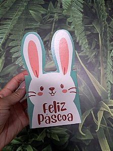 Caixa Pop Up 8x8x8cm Páscoa Divertida