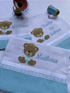 Kit fraldas personalizadas 3 peças 🩷