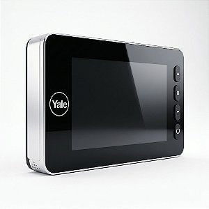 Olho Mágico Digital Real View com Tela LCD, Câmera com Visão de 105°
