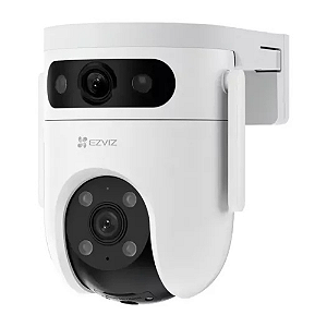 Câmera WiFi dupla Ezviz Pt H9c 2k CS-h9c-r100-8h33wkfl branca