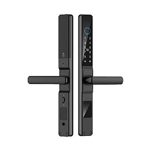 Fechadura Digital Biometria FD11 Porta Perfil Estreito IP65