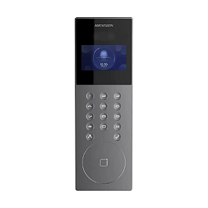 Vídeo Porteiro Hikvision KD9203-e6 Face Building Cinza