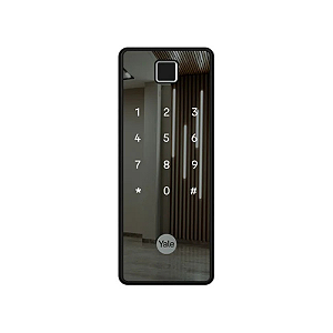 Fechadura Digital Yale Reflecta Biometria - Painel Espelhado