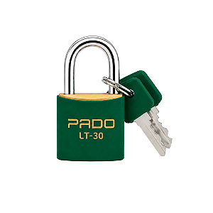 Cadeado de Latão SM LT-30mm Verde Pado Seguro e resistente