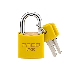 Cadeado de Latão SM LT-30mm Amarelo Pado Seguro e resistente