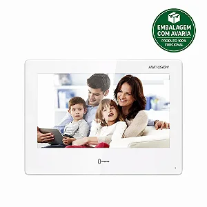REEMBALADO - Monitor Hikvision DS-KH9310-WTE1 Wi-Fi Touch 7" Android IP