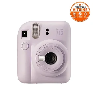 Câmera Instantânea Fujifilm Instax Mini 12 Lilás Candy - VITRINE