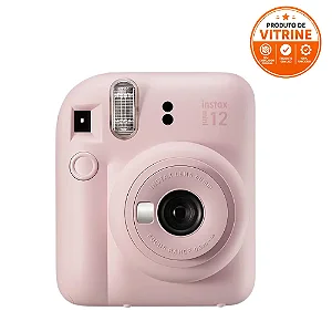 Câmera Instantânea Fujifilm Instax Mini 12 Rosa Gloss - VITRINE
