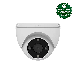 REEMBALADO - Câmera de Segurança Ezviz H4 2K Branca IP67