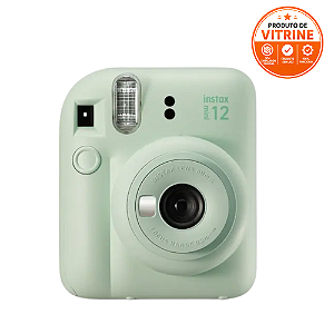 Câmera Instantânea Fujifilm Instax Mini 12 Verde Menta - VITRINE