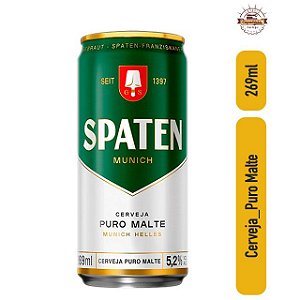 Cerveja Spaten Lata - 269ML