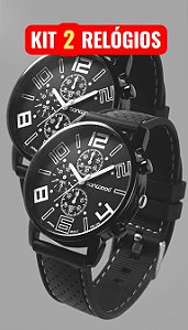 RELÓGIO MASCULINO KIT2