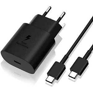 Carregador Turbo 25w P/ Android USB-C
