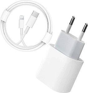 Carregador Turbo 20W USB-C Relâmpago