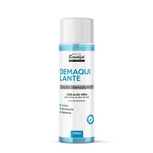 Demaquilante Face Beautiful - Limpeza e hidratação da pele