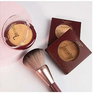 Pó Compacto Ultrafino Luxury Face Beautiful: Pele matte e sem imperfeições