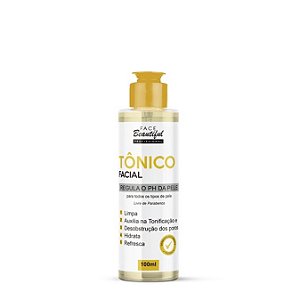 Tônico Facial Face Beautiful: Pele limpa e equilibrada