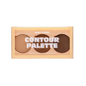 Mini Paleta de Contorno Dark Medium - RK by Kiss: O contorno perfeito para peles morenas e negras