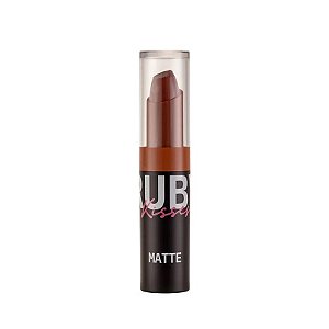 Batom Matte Warm Sienna Ruby Kisses: Cor quente e elegante para os lábios