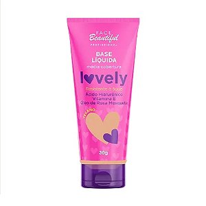 Base Líquida Lovely Face Beautiful: A Beleza Natural da Sua Pele Realçada
