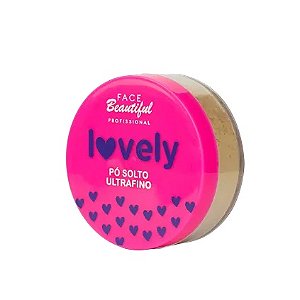 Pó Solto Facial Ultrafino Lovely by Face Beautiful: Acabamento Aveludado e Perfeito
