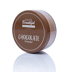 Pó Solto Facial Chocolate Face Beautiful 10g: Acabamento Aveludado e Efeito Glow