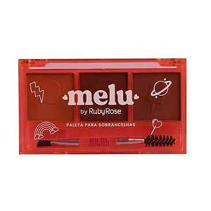 Paleta de Sombras para Sobrancelhas COR 01 - Melu by Ruby Rose