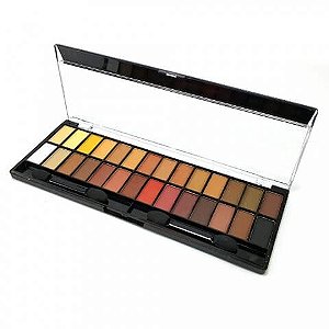 Paleta de Sombras 28 Cores Belle Angel: Explosão de Cores e Infinitas Possibilidades