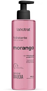 Hidratante Corporal Morango 190ml Labotrat: Hidratação Deliciosa e Pele Irresistível